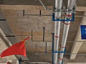 黄石港管廊支架的安装方法